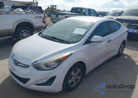 2015 Hyundai Elantra Se from USA, damaged, VIN 5NPDH4AE6FH639975